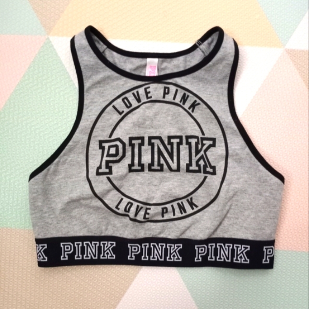 PINK VICTORIA SECRET SIZE MEDIUM BRALETTE